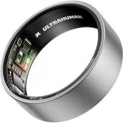 Ultrahuman Ring Air Okosgyűrű, titán, 10-es méret