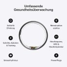 Ultrahuman Ring Air Okosgyűrű, titán, 10-es méret