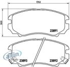 Brembo P 30018 első fékbetétkészlet Hyundai,Kia