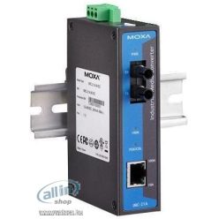   Moxa IMC-21A-M-ST - Fiber média átalakító - 100Mb LAN - 10Base-T, 100Base-FX, 100Base-TX - RJ-45 / S