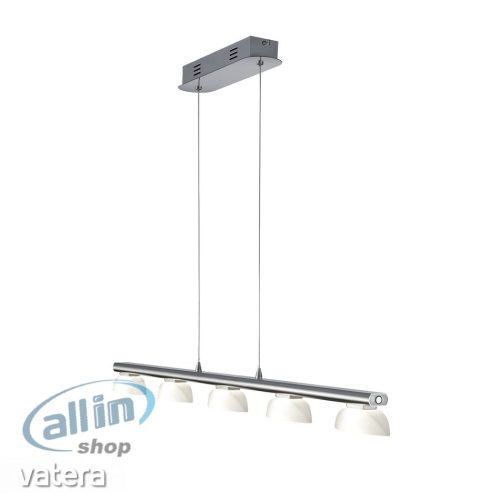 Trio Senator 324390507 Étkező lámpa matt nikkel fehér LED - 5 x 4,5W 150 x 110 x 8 cm