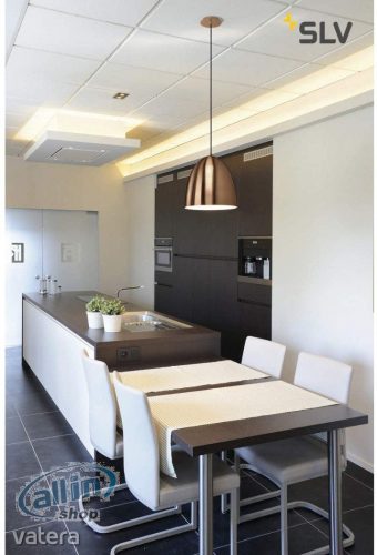 SLV 133019  PARA CONE  30 cm vörösréz színű alumínium-acél anyagú E27 függeszték 