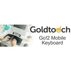   Goldtouch GTP-0044GE Go! 2 Bluetooth vezeték nélküli mobil billentyűzet[német elrendezés]
