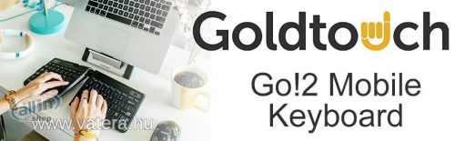 Goldtouch GTP-0044GE Go! 2 Bluetooth vezeték nélküli mobil billentyűzet[német elrendezés]