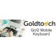 Goldtouch GTP-0044GE Go! 2 Bluetooth vezeték nélküli mobil billentyűzet[német elrendezés]