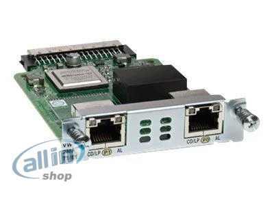 Cisco 2 portos T1 / E1 Multiflex interfészkártya, VWIC3-2MFT-T1 / E1