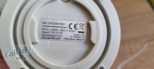 Diocam- Re01 Beltéri és kültéri forgatható Wi-Fi HD kamera - 1280 x 1080 p