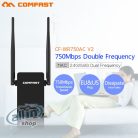 Comfast CF - WR750AC 750Mbps WiFi bővítő, kétsávos vezeték nélküli átjátszó