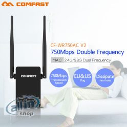   Comfast CF - WR750AC 750Mbps WiFi bővítő, kétsávos vezeték nélküli átjátszó