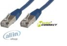 MicroConnect CAT6 S/FTP hálózati kábel 7 m, kék