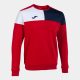 JOMA CREW V SWEATSHIRT pulóver / edzőfelső piros sötétkék fehér L