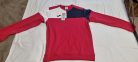 JOMA CREW V SWEATSHIRT pulóver / edzőfelső piros sötétkék fehér L