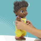 Baby Alive Baby Gotta Bounce Doll, Fekete hajú játék baba gyerekeknek 3 éves kortól