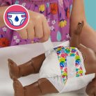 Baby Alive Baby Gotta Bounce Doll, Fekete hajú játék baba gyerekeknek 3 éves kortól