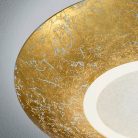 Trio CHIROS 624110279 Mennyezeti lámpa arany fém incl. 1 x SMD, 12W, 3000K, 1100Lm 1100lm 3000K IP20