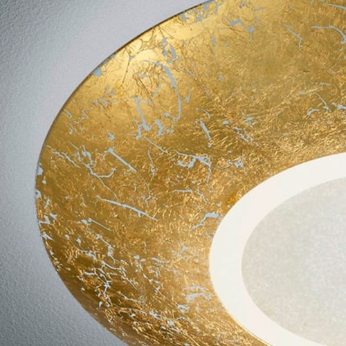 Trio CHIROS 624110279 Mennyezeti lámpa arany fém incl. 1 x SMD, 12W, 3000K, 1100Lm 1100lm 3000K IP20