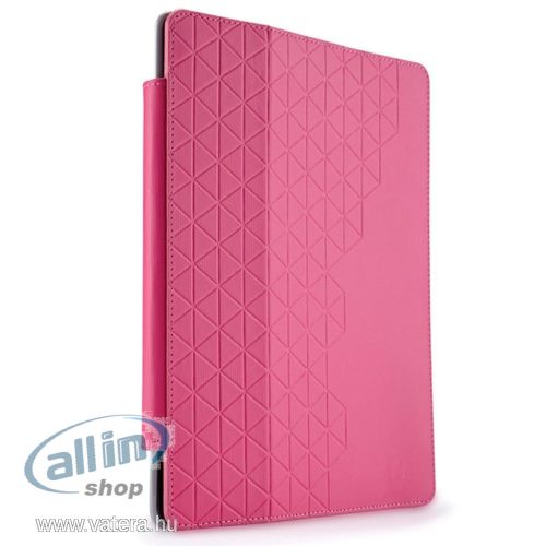 Case Logic iFOL-301 kemény polárkarbonát tok iPad 2/3 és 4. generációhoz, rózsaszín