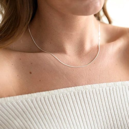  MATERIA 925 ezüst lánc 1 mm – Női ( 40 cm )