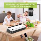 Bonsenkitchen VS3801 Vákumfóliázó gép-1x használt csomagolás sérült