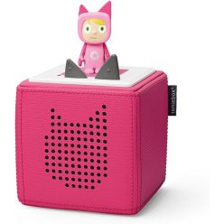   tonies Toniebox Starter Set Kreatív Tonie Figurával – Pink, német nyelvű
