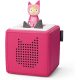 tonies Toniebox Starter Set Kreatív Tonie Figurával – Pink, német nyelvű