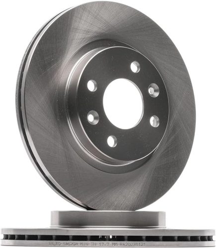 Valeo 186208 – Első tengelyes ventilált féktárcsa-szett (2 db), Ø 259 mm, ECE-R90 minősítés