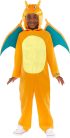 Amscan Pokémon Glurak gyerek jelmez kapucnival – hivatalosan licencelt, unisex, 6–8 éveseknek