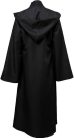 Fuman Jedi Robe Deluxe Cosplay Jelmez – fekete Jedi köpeny (3XL)