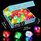 Mikulala 36 darabos LED világító gyűrűk