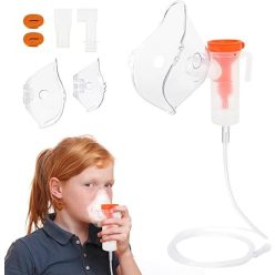   CARER SPARK univerzális inhalátor-kiegészítő készlet – tömlő és szájrész felnőtteknek és gyermekeknek