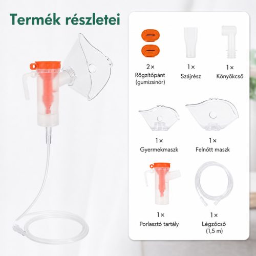 CARER SPARK univerzális inhalátor-kiegészítő készlet