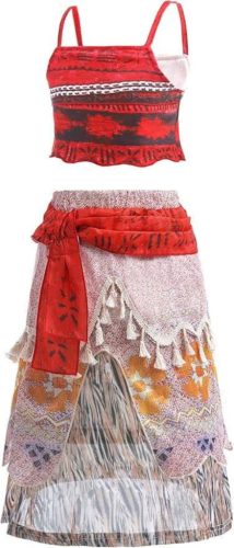 LCXYYY Vaiana (Moana) Hercegnő Jelmez Gyerekeknek (110 cm)