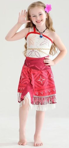 LCXYYY Vaiana (Moana) Hercegnő Jelmez Gyerekeknek (110 cm)
