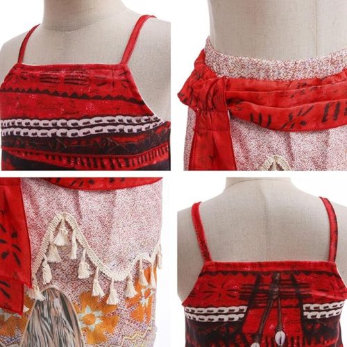 LCXYYY Vaiana (Moana) Hercegnő Jelmez Gyerekeknek (110 cm)
