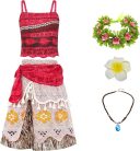 LCXYYY Vaiana (Moana) Hercegnő Jelmez Gyerekeknek (110 cm)