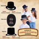 Dress Up America Fekete Cilinder Kalap