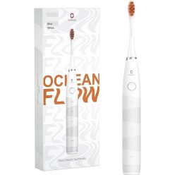   Oclean Flow szónikus elektromos fogkefe – 180 napos akkumulátor, 5 tisztítási mód, IPX7, fehér