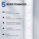 Oclean Flow szónikus elektromos fogkefe – 180 napos akkumulátor, 5 tisztítási mód, IPX7, fehér