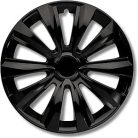 cartrend Delta kerékdísztárcsa 14 col, fekete, speciális ABS, ütésálló, 1 darab
