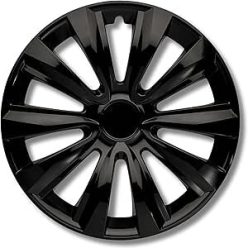   cartrend Delta kerékdísztárcsa 14 col, fekete, speciális ABS, ütésálló, 1 darab