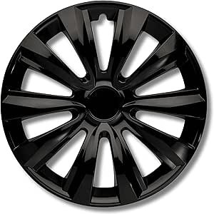 cartrend Delta kerékdísztárcsa 14 col, fekete, speciális ABS, ütésálló, 1 darab