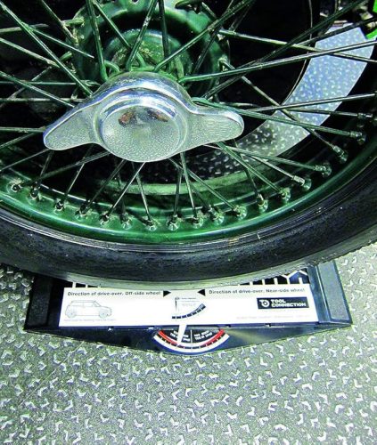 Gunson G4008 Trakrite kerékösszetartás-mérő – mechanikus futómű-ellenőrző eszköz