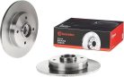 Brembo 08.9512.27 – Hátsó féktárcsa beépített csapággyal, 1 db