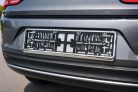 AUTO-STYLE 'Klick' műanyag rendszámtábla-tartó – 52 x 11 cm – króm