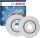 Bosch BD876 – Első tengely féktárcsa szett, 2 db, Ø 282,6 mm x 26,1 mm, ECE-R90 minősítéssel, bevonatos felülettel