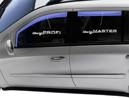 ClimAir szélterelő készlet Audi A4 B8 Limuzin/Kombi (2008–2015) modellekhez – 2 darabos, hátsó ajtókra