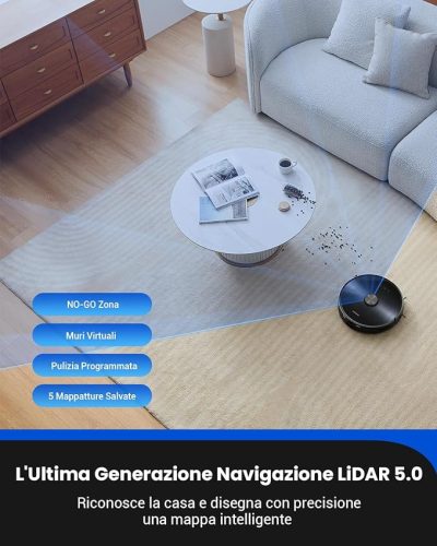 Proscenic M9 robotporszívó‑felmosó