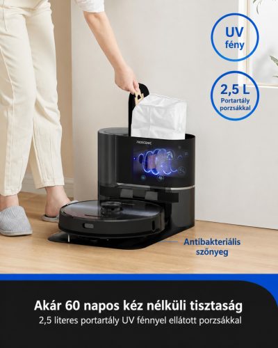 Proscenic M9 robotporszívó‑felmosó