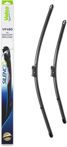 VALEO Silencio VF480 ablaktörlő készlet – első szélvédő, 2 darabos, 750 mm / 650 mm