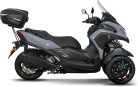 SHAD Top Master rögzítő Yamaha Tricity 300 (2020–2025), fekete ABS műanyag